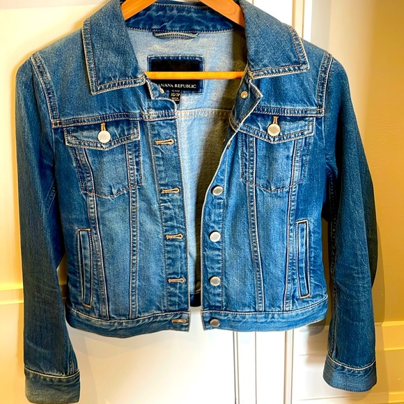 Banana Republic, Petite XS Jean Jacket - Picture 1 of 3